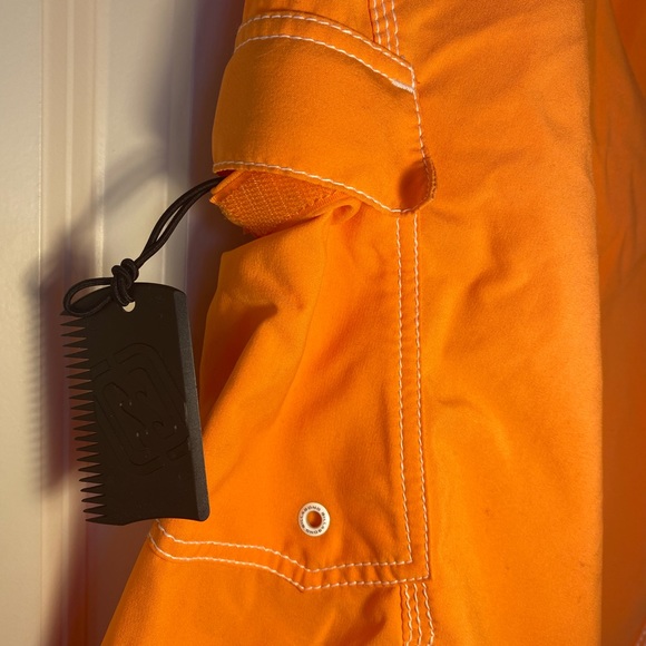 Billabong Quad Platinum X Stretch Orange Board Shirts, size 36 - Picture 5 of 10